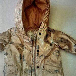 Kids Tan Animal Print Jacket